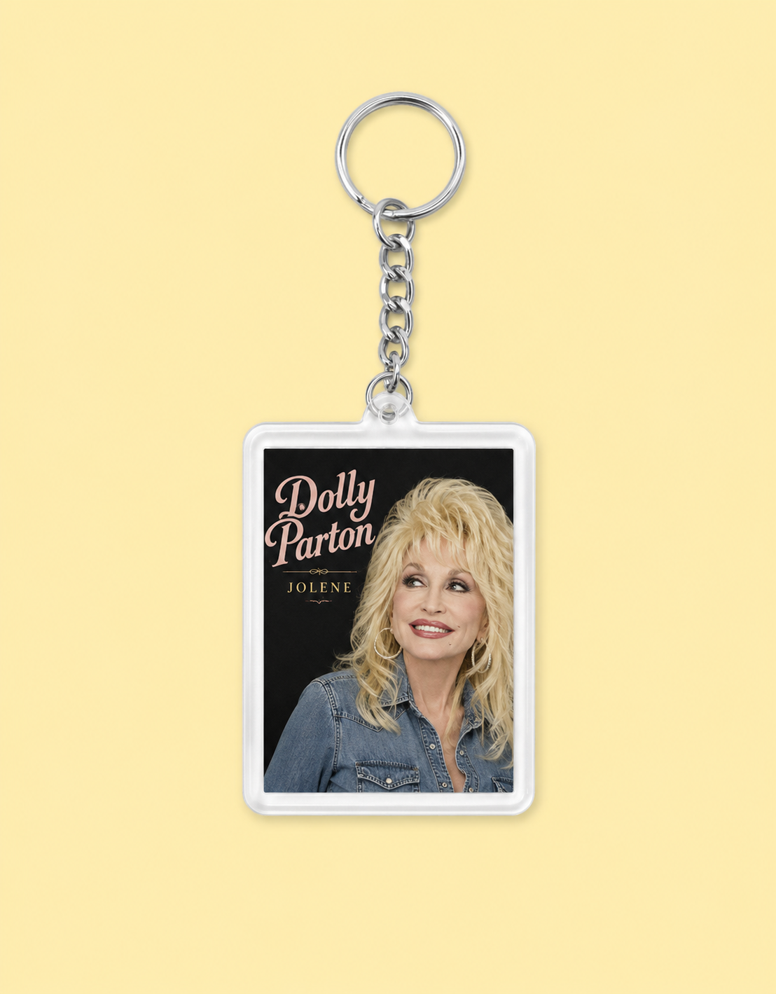 Dolly Parton key chain